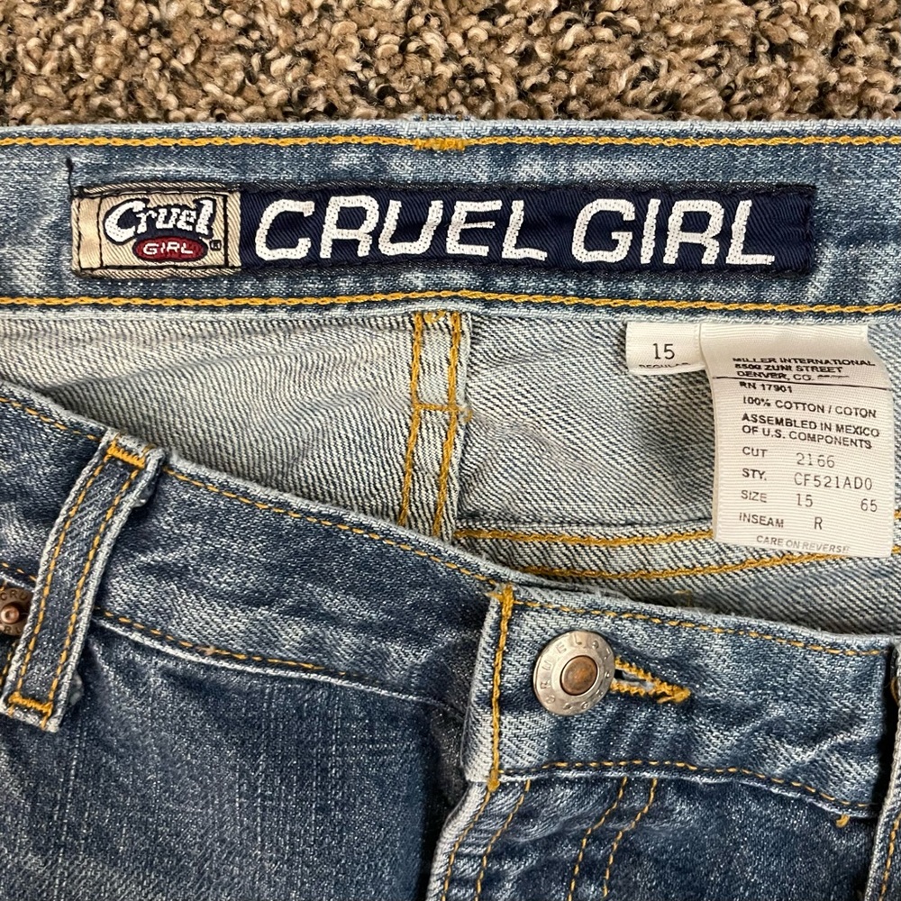 Cruel Girl Bootcut Jeans Size 15 (Juniors) - Picture 3 of 13